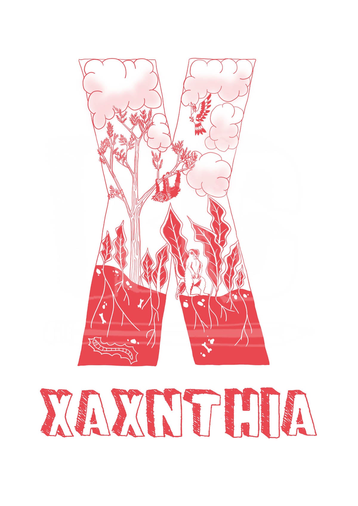 X - SINGLE LETTER & NAME