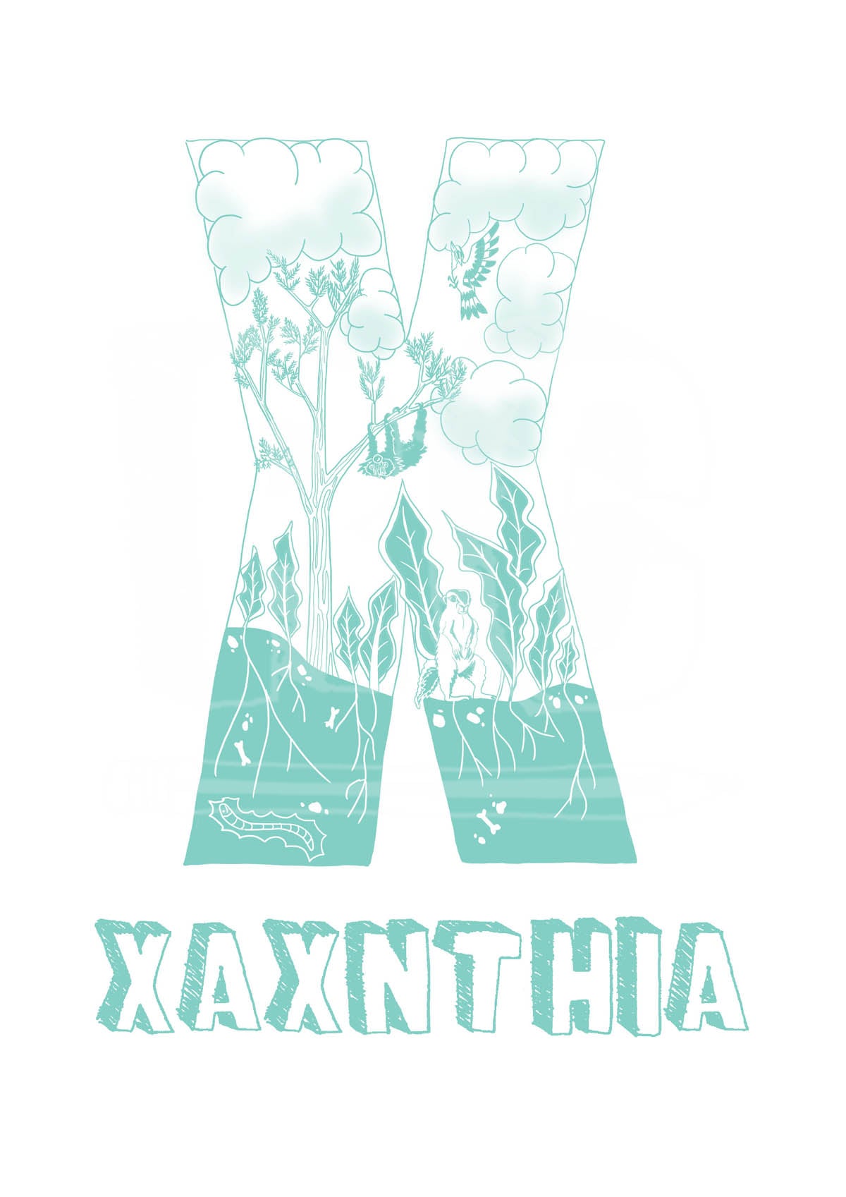 X - SINGLE LETTER & NAME