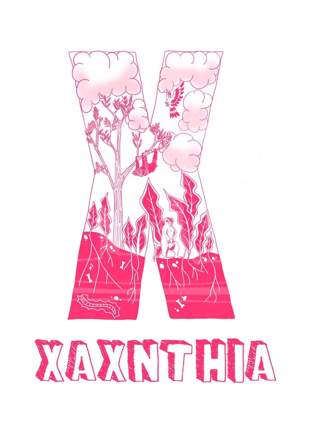 X - SINGLE LETTER & NAME
