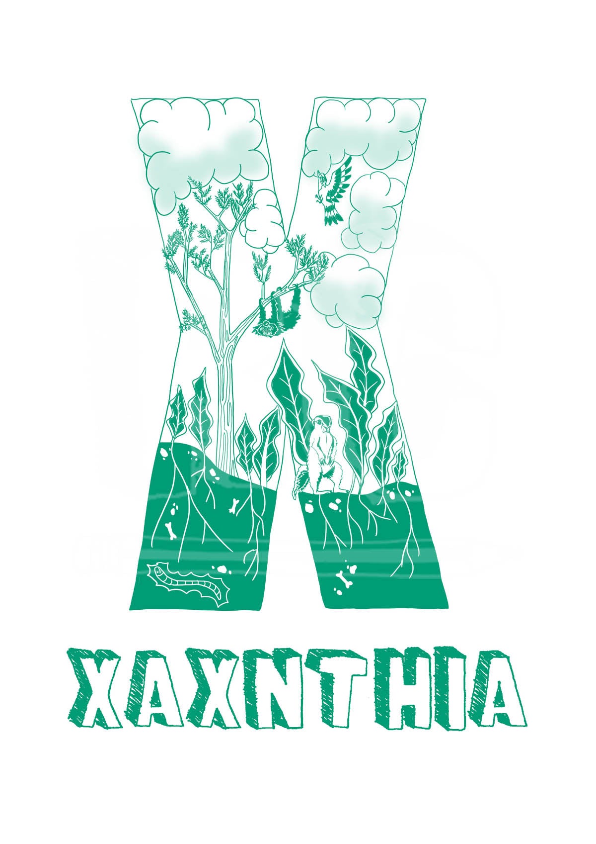 X - SINGLE LETTER & NAME