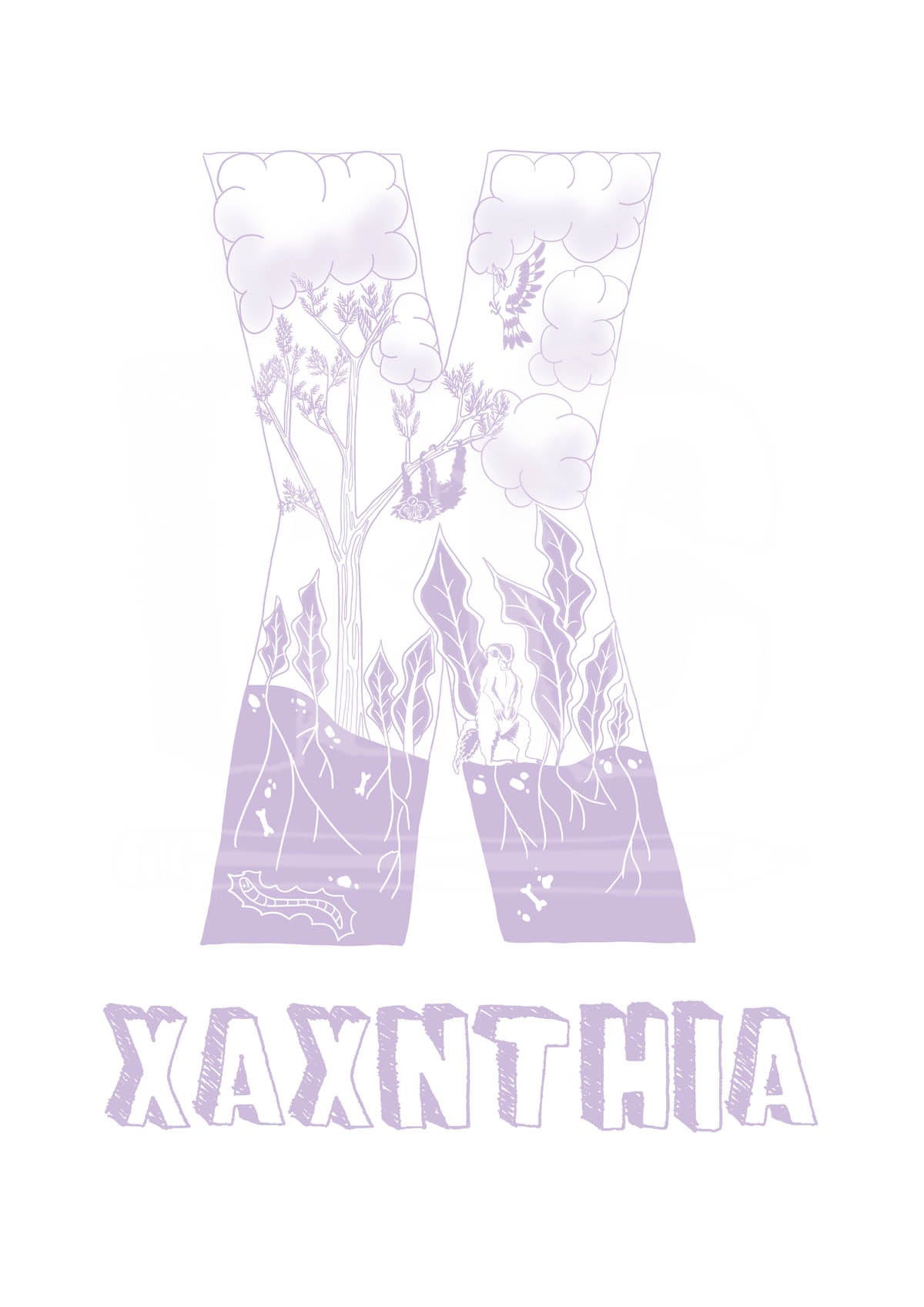 X - SINGLE LETTER & NAME