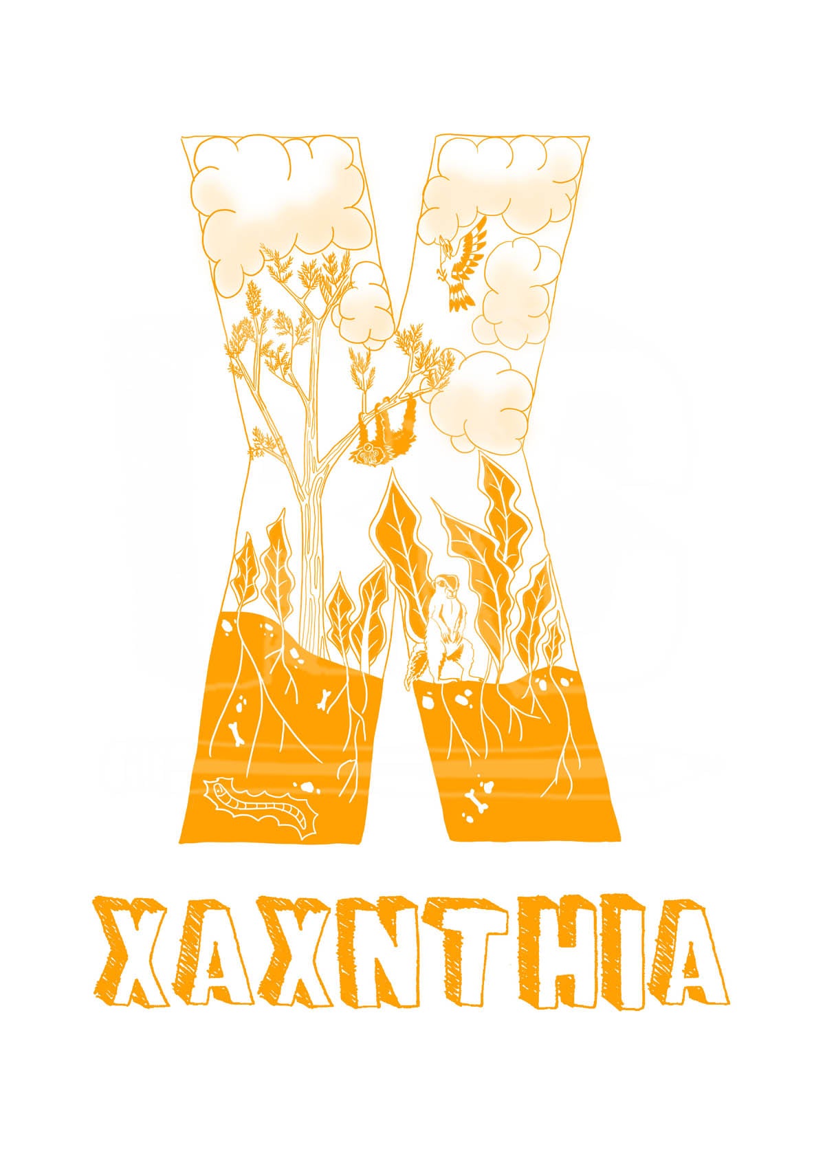 X - SINGLE LETTER & NAME