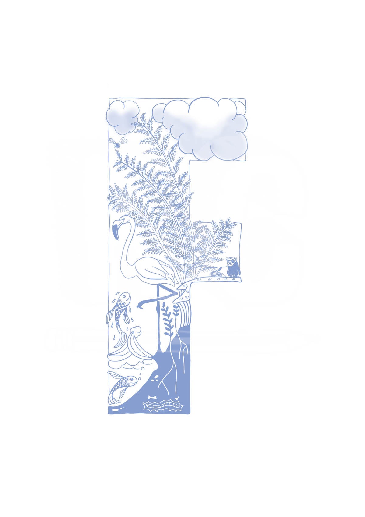 F- SINGLE LETTER